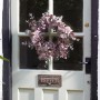SG: Eucalyptus Whirl Wreath - Violet 40cm