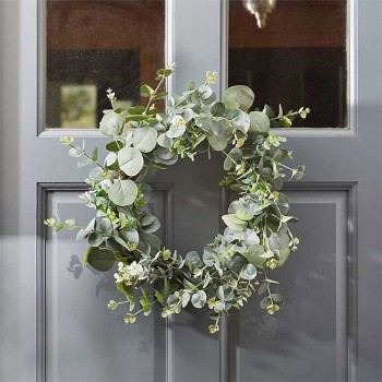 SG: Eucalyptus Whirl Wreath - Verde 40cm