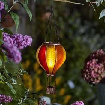 Sunset Flaming Balloon Ornament