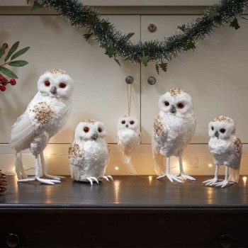 SG XMAS : GLITZY OWL PENDANT