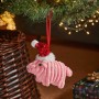 SG XMAS : POLLY PIG  PENDANT