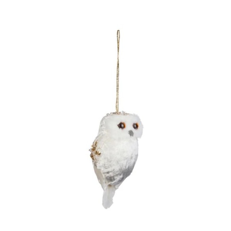 SG XMAS : GLITZY OWL PENDANT
