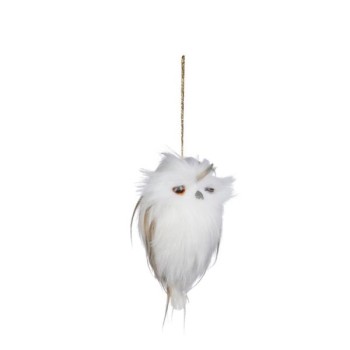 SG XMAS : SNOWY OWL PENDANT