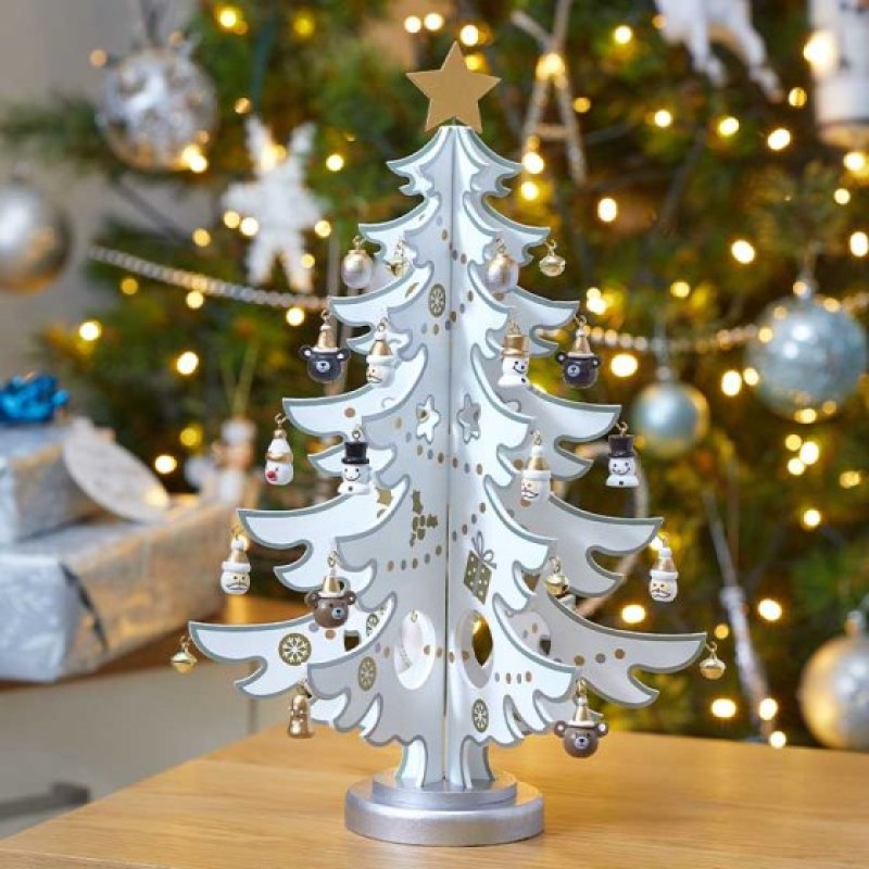 SG XMAS : DECOTREE SILVER & WHITE