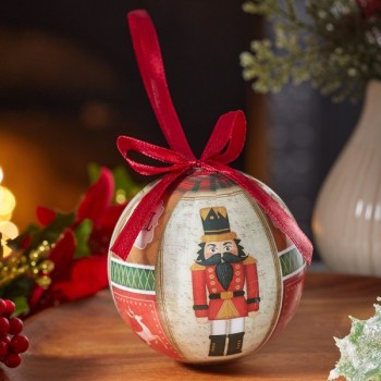 SG XMAS : NUTCRACKER BAUBLE - ASSORTED DESIGNS