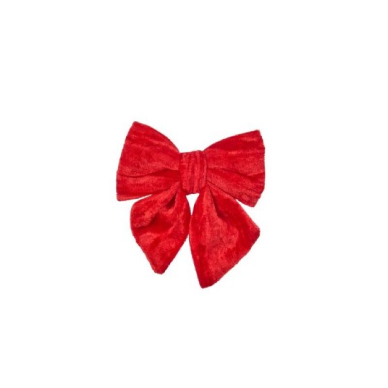 SG XMAS : VELVET BOW RUBY 13CM
