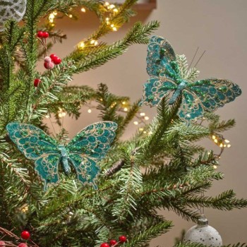 SG XMAS : BUTTERFLY EMERALD 2PK