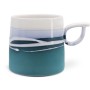 PAUL MALONEY POTTERY TEAL MUG