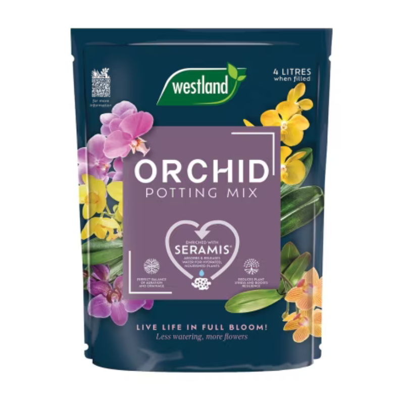 Westland Compost Orchid Potting Mix with Seramis 4L
