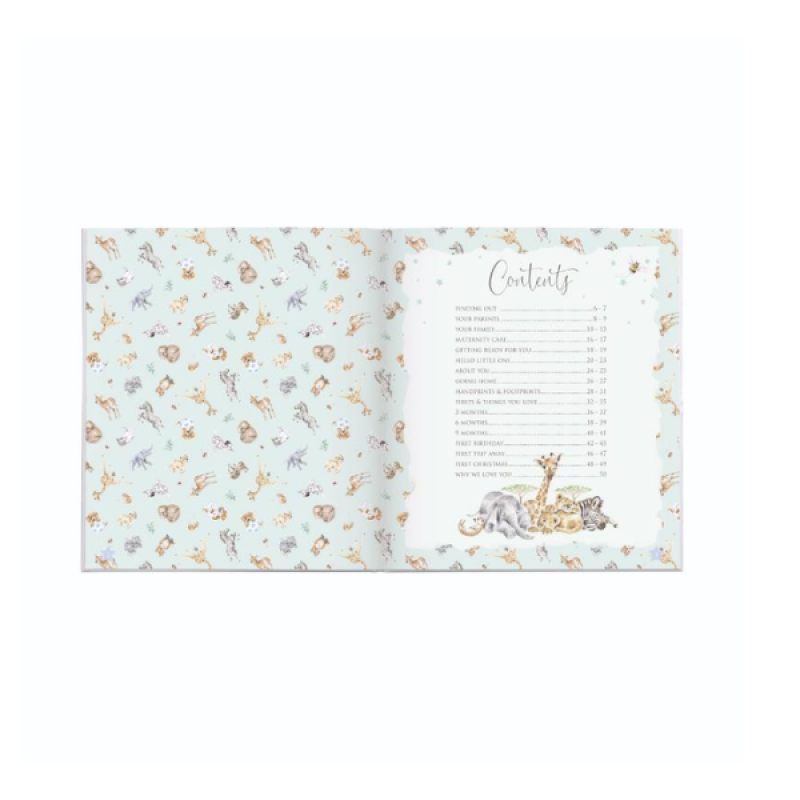 Wrendale Baby Record Book