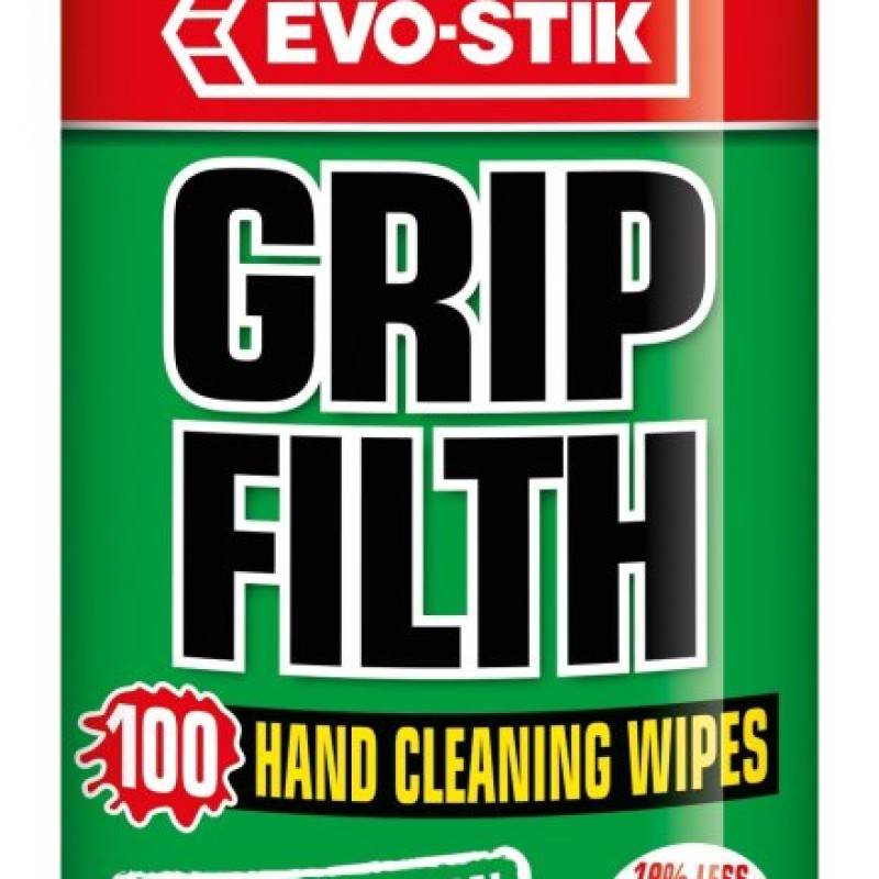 E/S GRIPFILTH WIPES Tb100/C6 | Building Chemicals