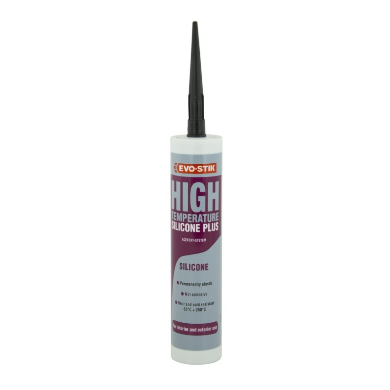 E/S HI TEMP. SIL blk T310ML/C12 | Building Chemicals