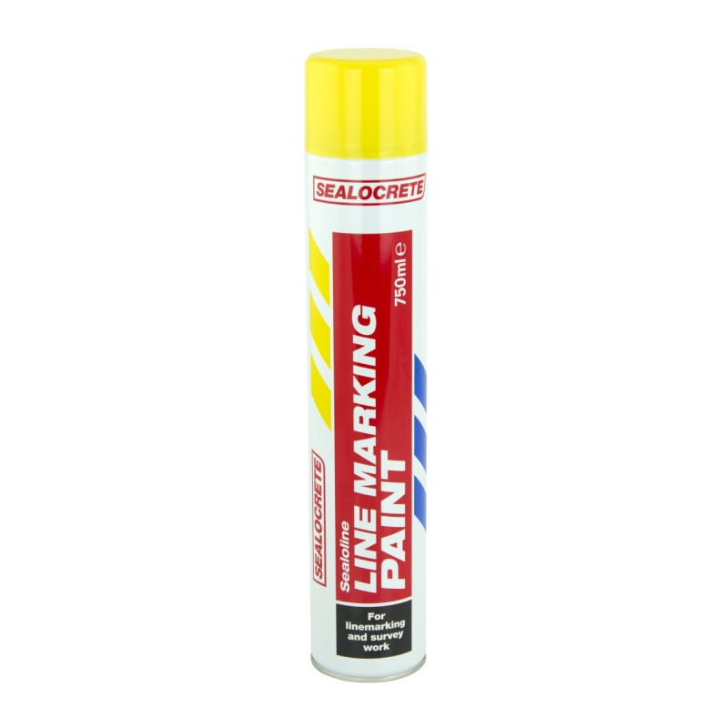 Sealocrete Line Marking Paint 750ml Yellow