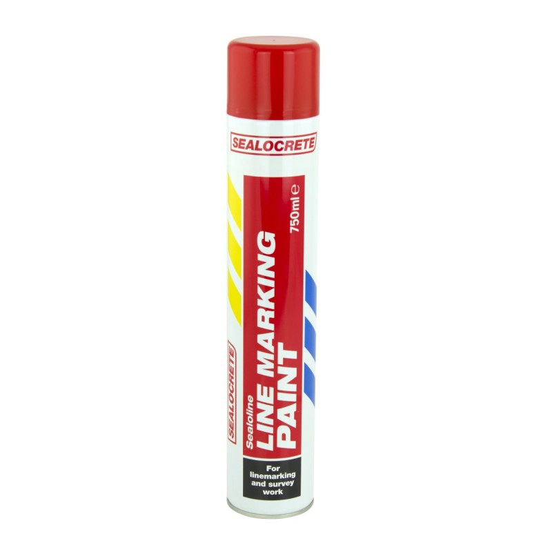 Sealocrete Red Line Marking Paint 750ml