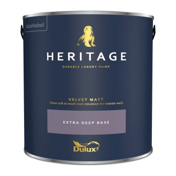 Dulux Heritage Velvet Matt Extra Deep Base 2.5L