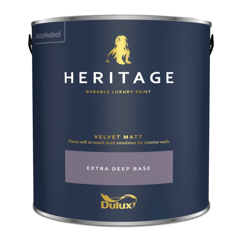 Dulux Heritage Velvet Matt Extra Deep Base 2.5L