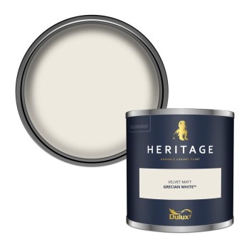 Dulux Heritage Tester Grecian White 125ml