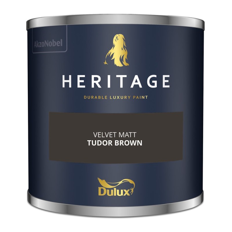Dulux Heritage Tester Tudor Brown 125ml