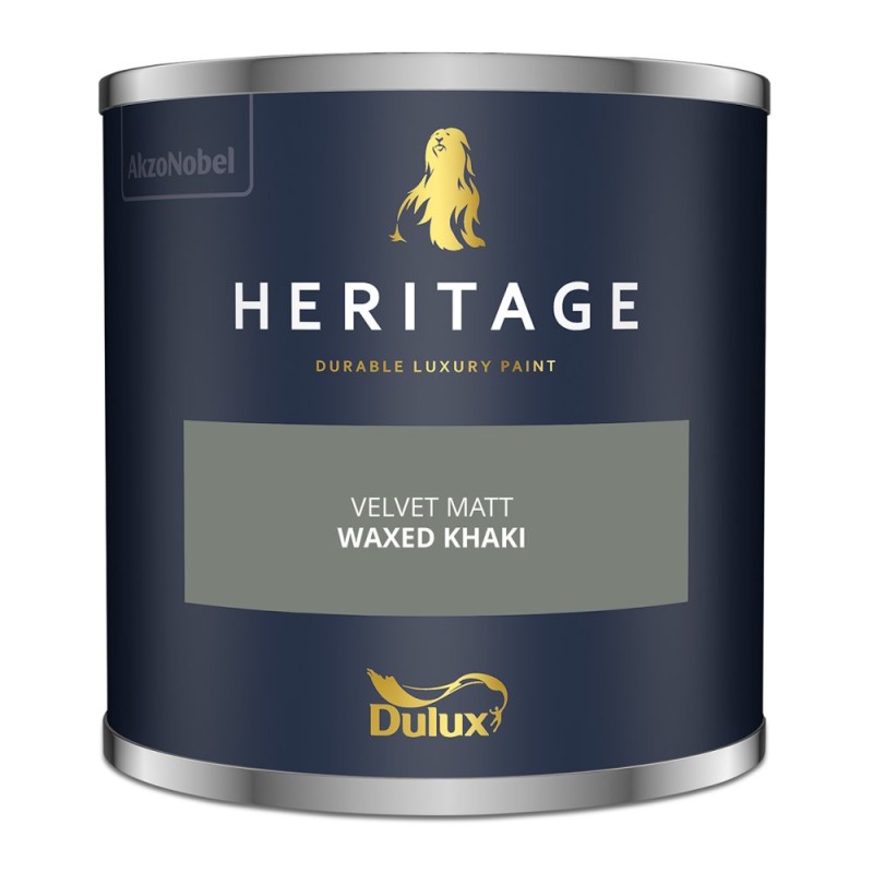 Dulux Heritage Tester Waxed Khaki 125ml