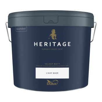 Dulux Heritage Velvet Matt Light Base 10L