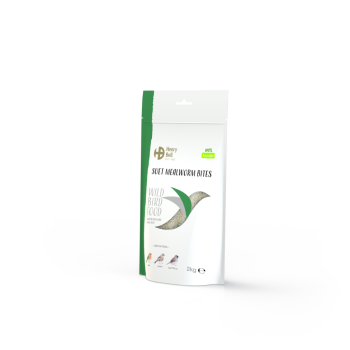 Henry Bell Bird Food - Suet Mealworm Bites 2Kg