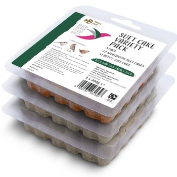 Henry Bell Bird Food - Suet Cake Variety 3 Pack
