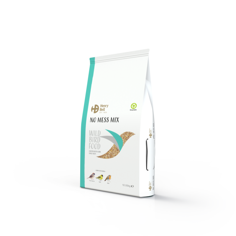 Henry Bell Bird Seed - No Mess Mix 12.55Kg