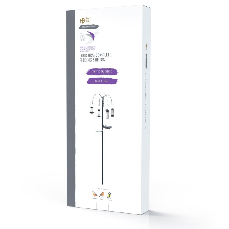 Henry Bell Feeding Station Complete - Essentials Four Arm Complete Feeding Station