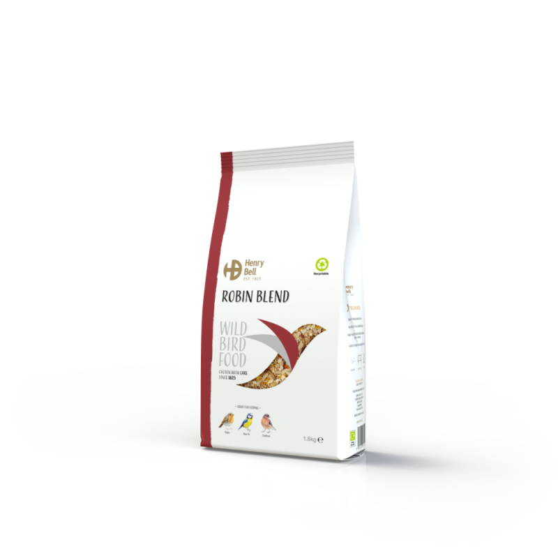 Henry Bell Bird Seed - Robin Blend 1.8Kg