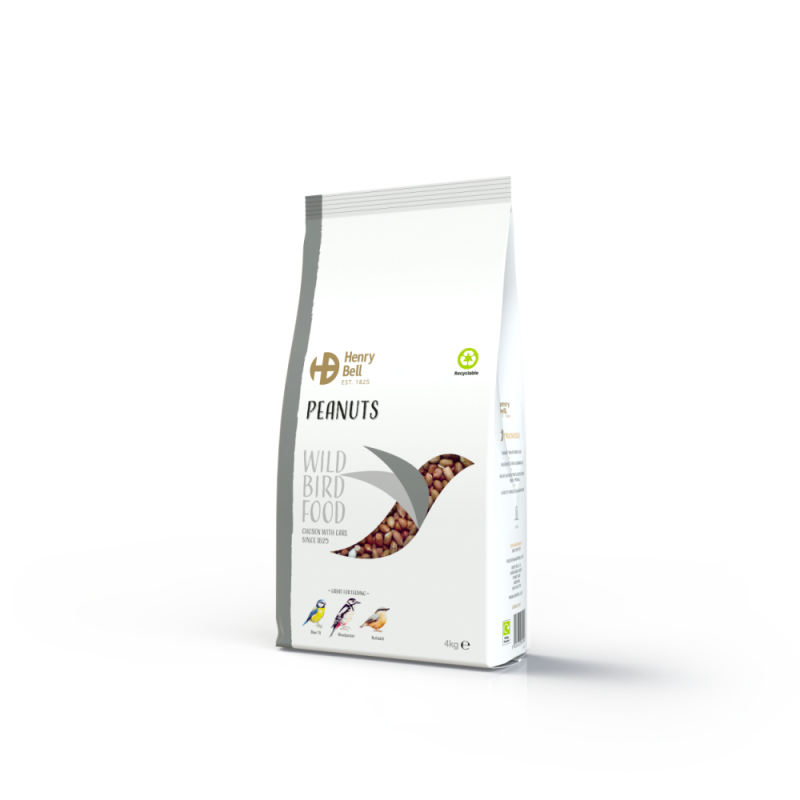 Henry Bell Bird Feed - Peanuts 4Kg