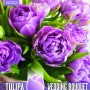 TULIP DOUBLE WEDDING BOUQUET - Something Blue….