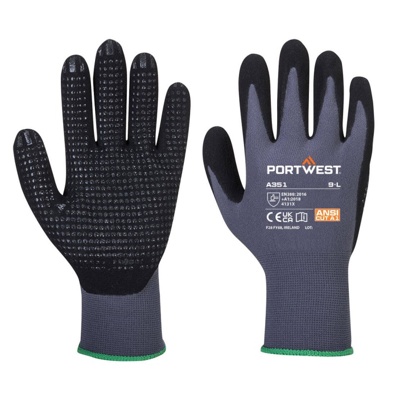 Grip 15 Nitrile Sandy Dotted Glove