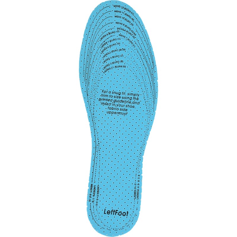 PW: ACTIFRESH INSOLE WHITE