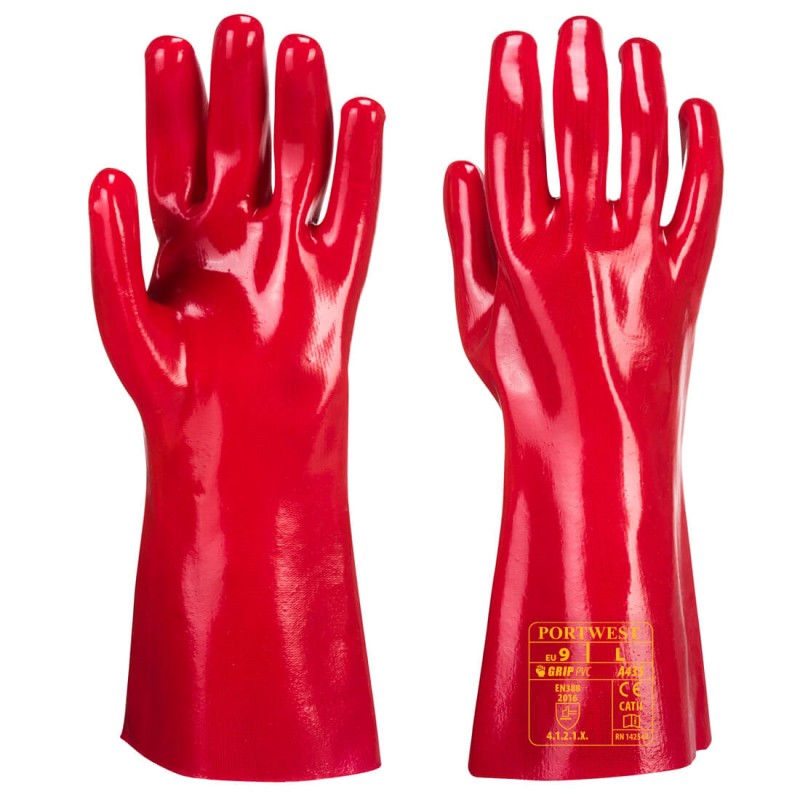 A435 PVC Gauntlet Glove