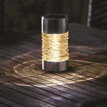 MARTELLO S/S SOLAR STAKE LIGHT