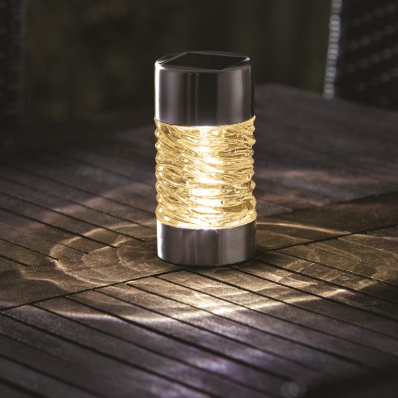 MARTELLO S/S SOLAR STAKE LIGHT