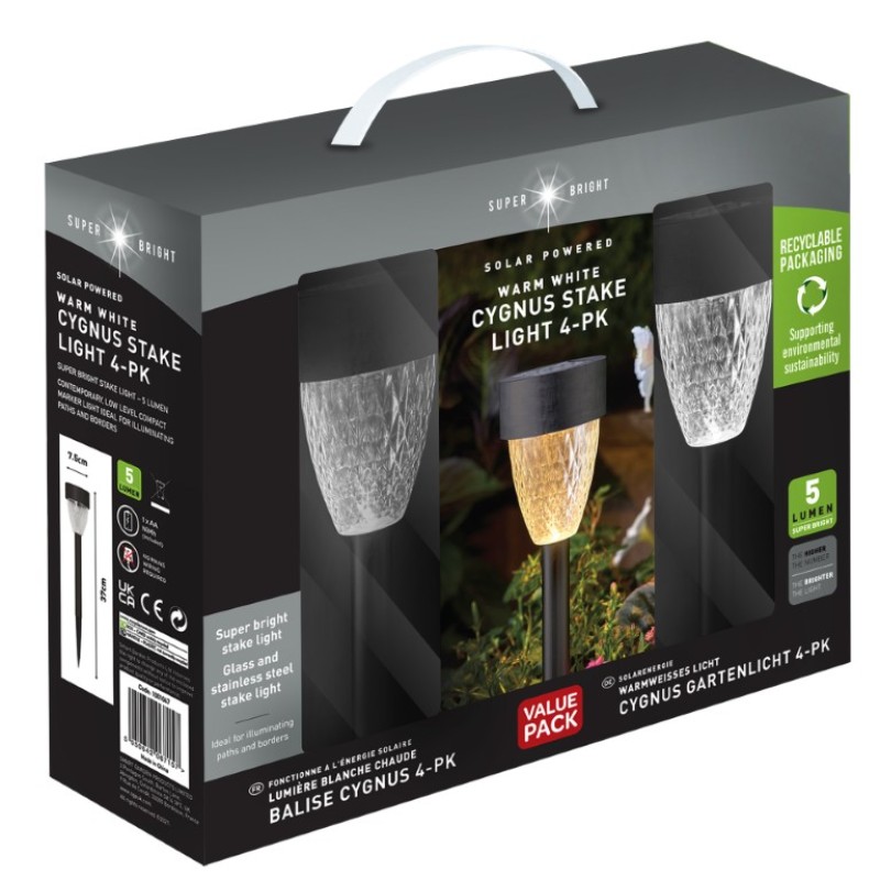 SG: CYGNUS - WARM WHITE 4PC