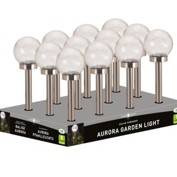 AURORA S/S SOLAR STAKE LIGHT