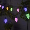 Multi Power Pine Cone Solar String Lights Set of 30