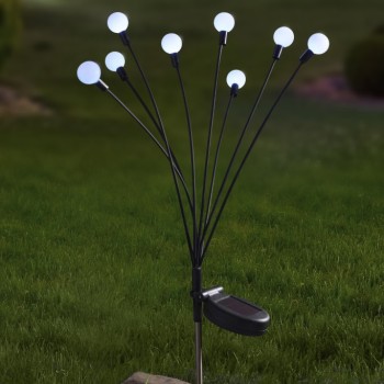 8-STEM GLOGLOBES - COOL WHITE