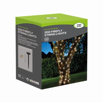 SG: FIREFLY STRING LIGHTS - 200 W/W LEDS
