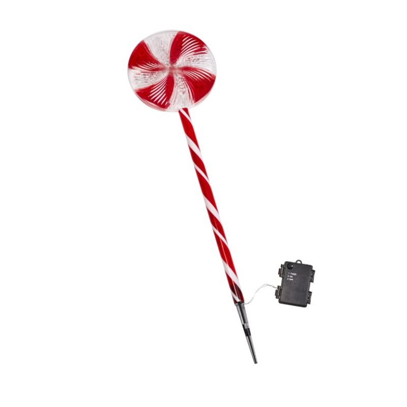 SG XMAS : LARGE CANDYSWIRL STAKE