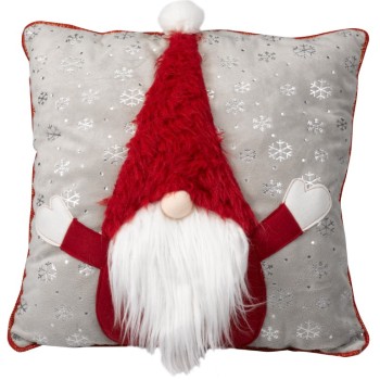 SUPER FURRY GONK CUSHION - RED