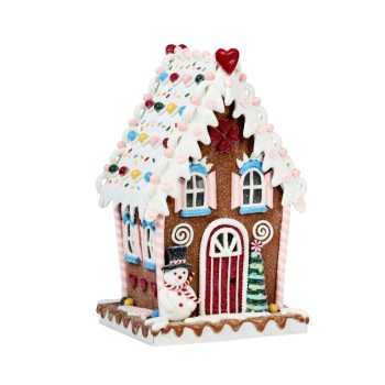 GINGERBREAD FROSTY CANDY LODGE