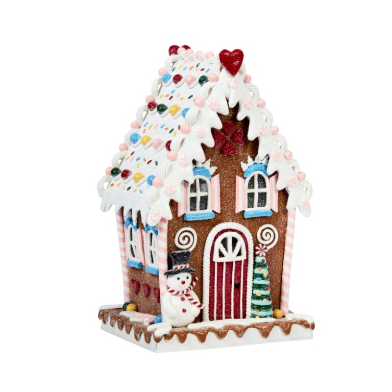 GINGERBREAD FROSTY CANDY LODGE