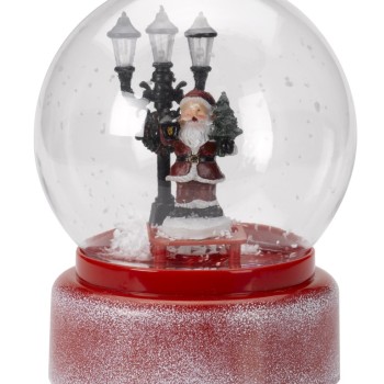 SNOWFALL SANTA SPHERE