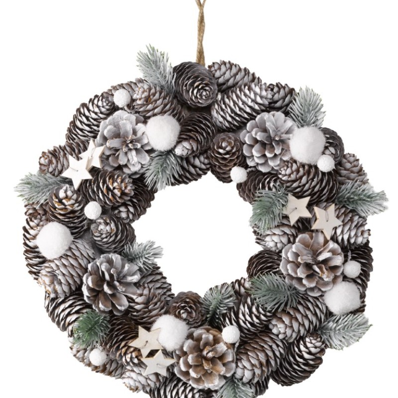FROSTPINE WREATH - 36 CM