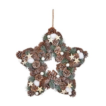 SG XMAS : FROSTPINE STAR 35 CM