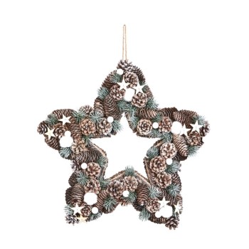 SG XMAS : FROSTPINE STAR 45 CM