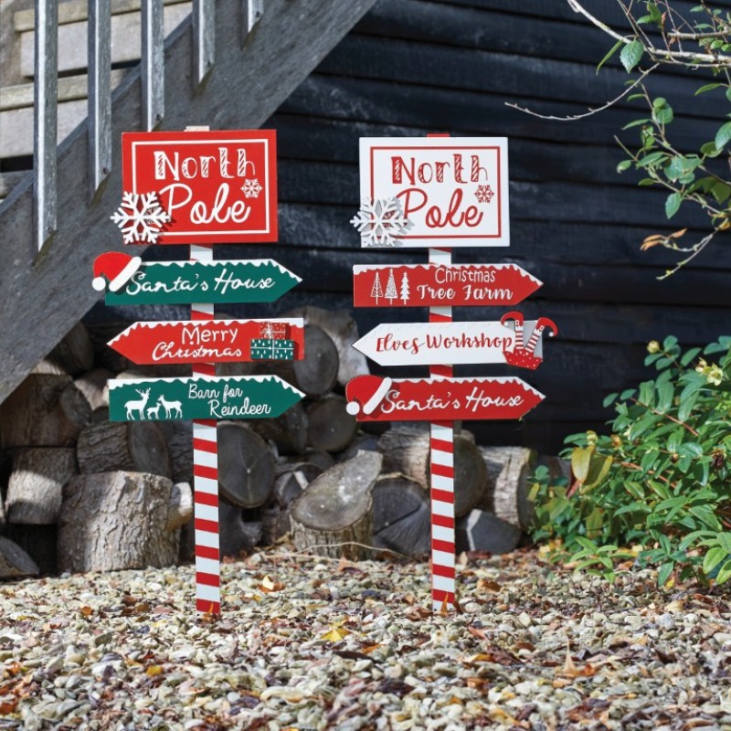 SG XMAS : NORTH POLE! SANTA'S SIGN